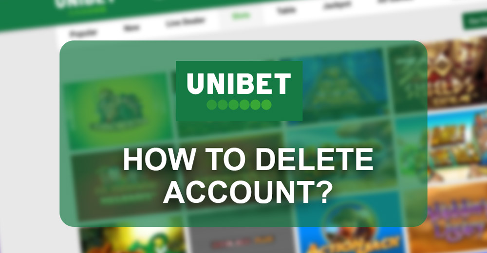 How to delete account?